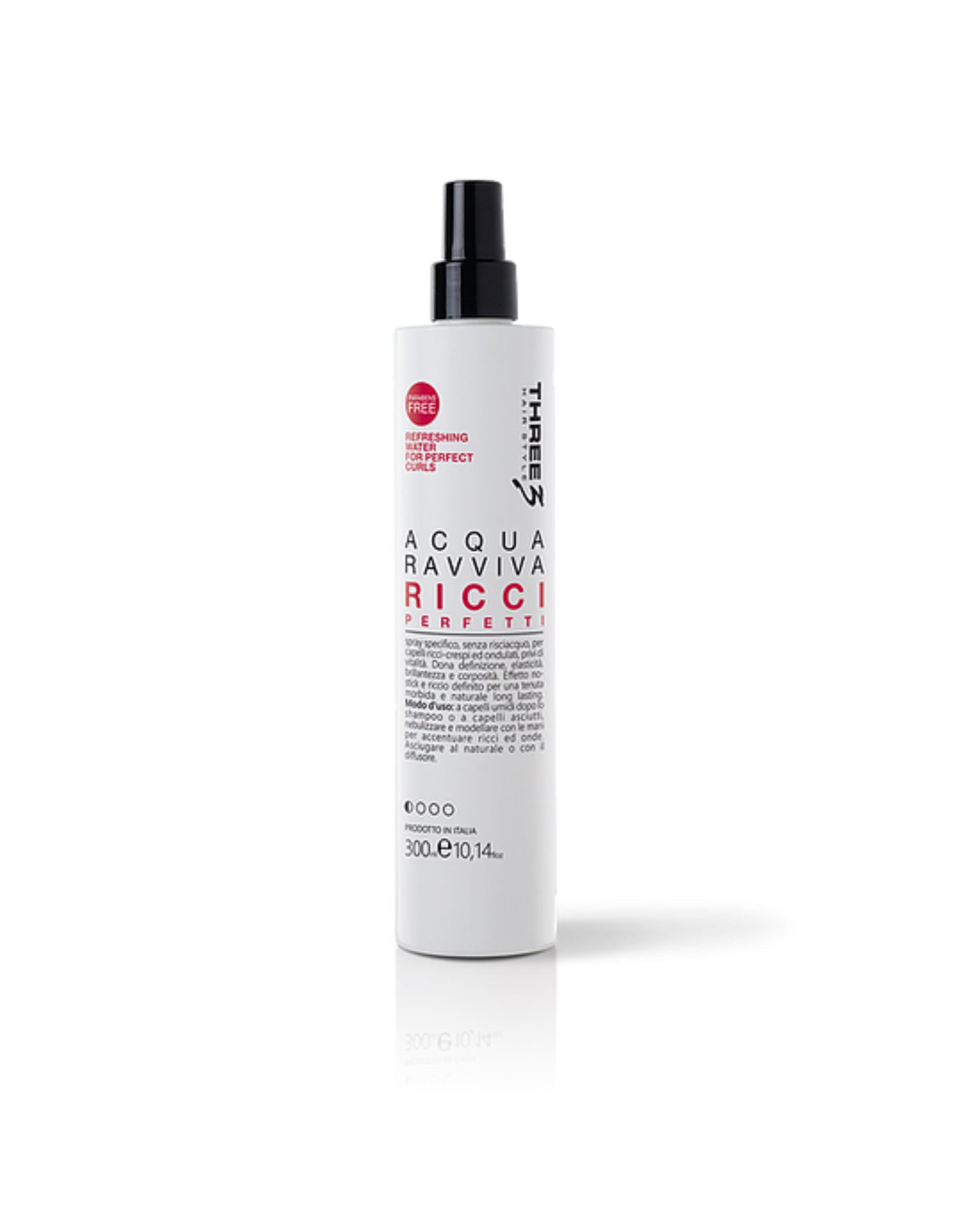 Faipa Acqua Ravviva Ricci Perfetti - Spray per Capelli Ricci, Tenuta Morbida - 300 ml
