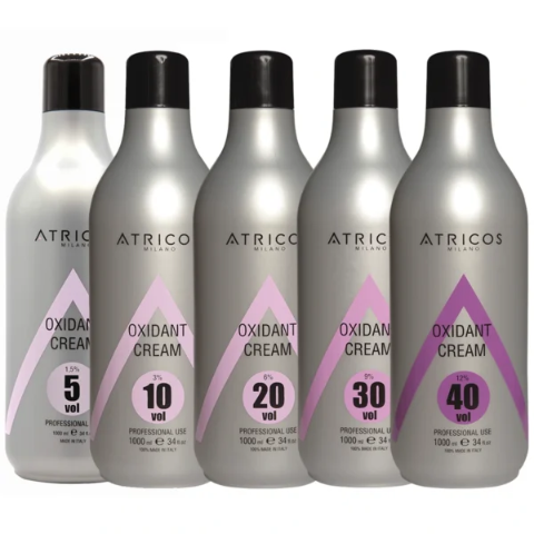 OXIDANT CREAM Ossigeno Atricos - 10 - 20 - 30 - 40 volume- 1LT