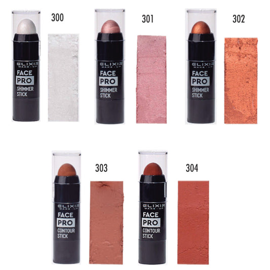 Elixir Face Pro Contour & Shimmer Stick