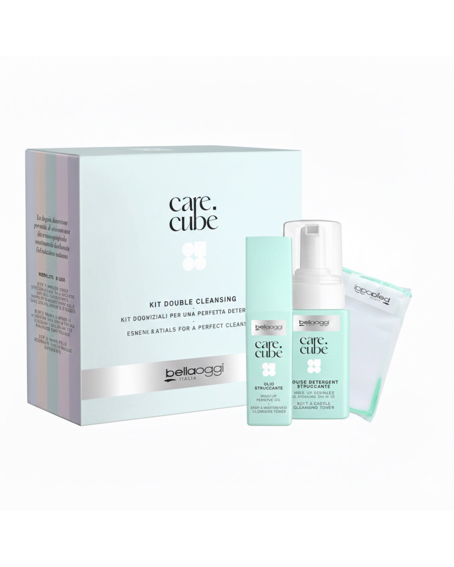 Care.Cube Kit Double Cleansing – Set Completo Doppia Detersione Viso