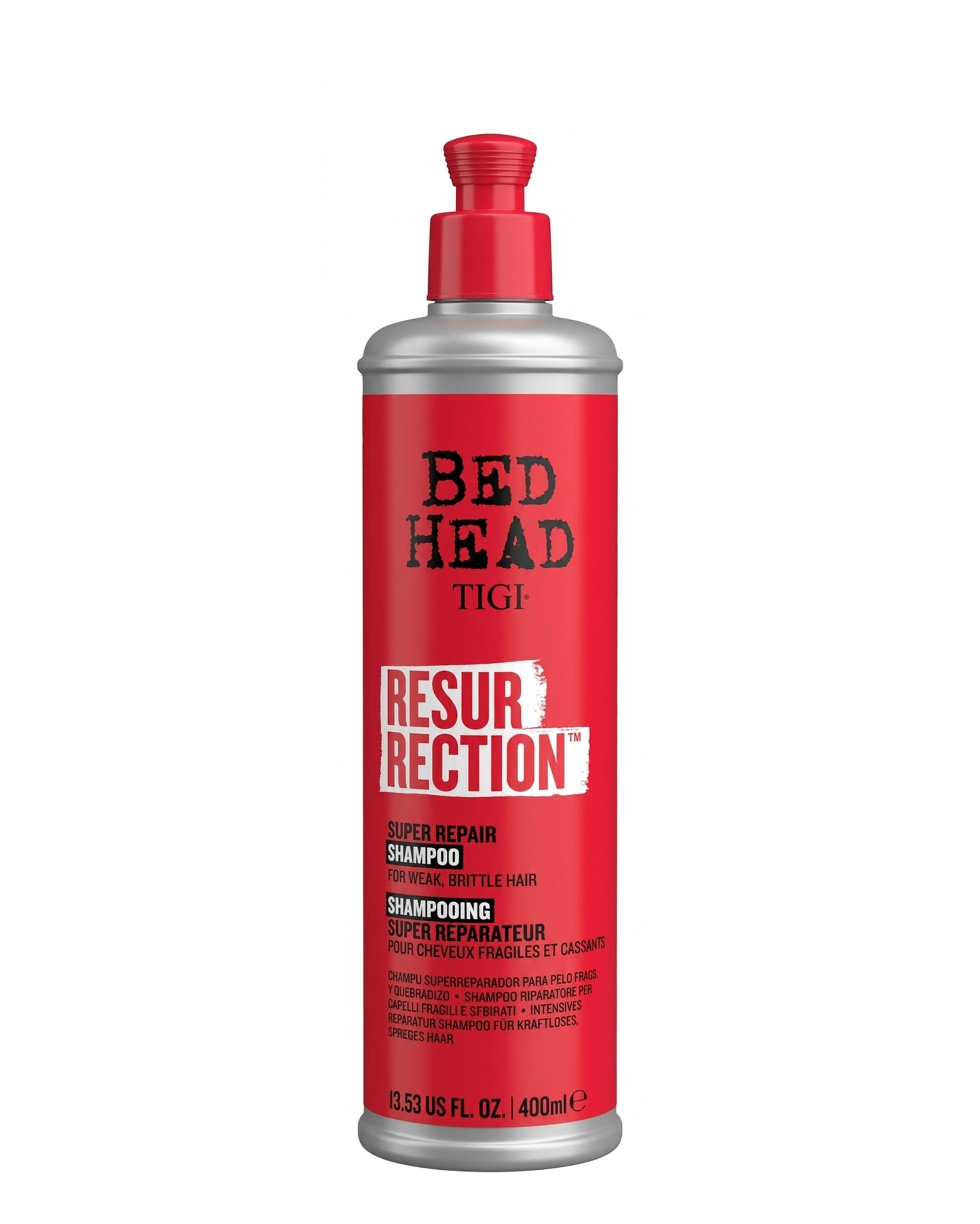 TIGI Bed Head Resurrection Shampoo 400ml - Riparazione Capelli Sfibrati