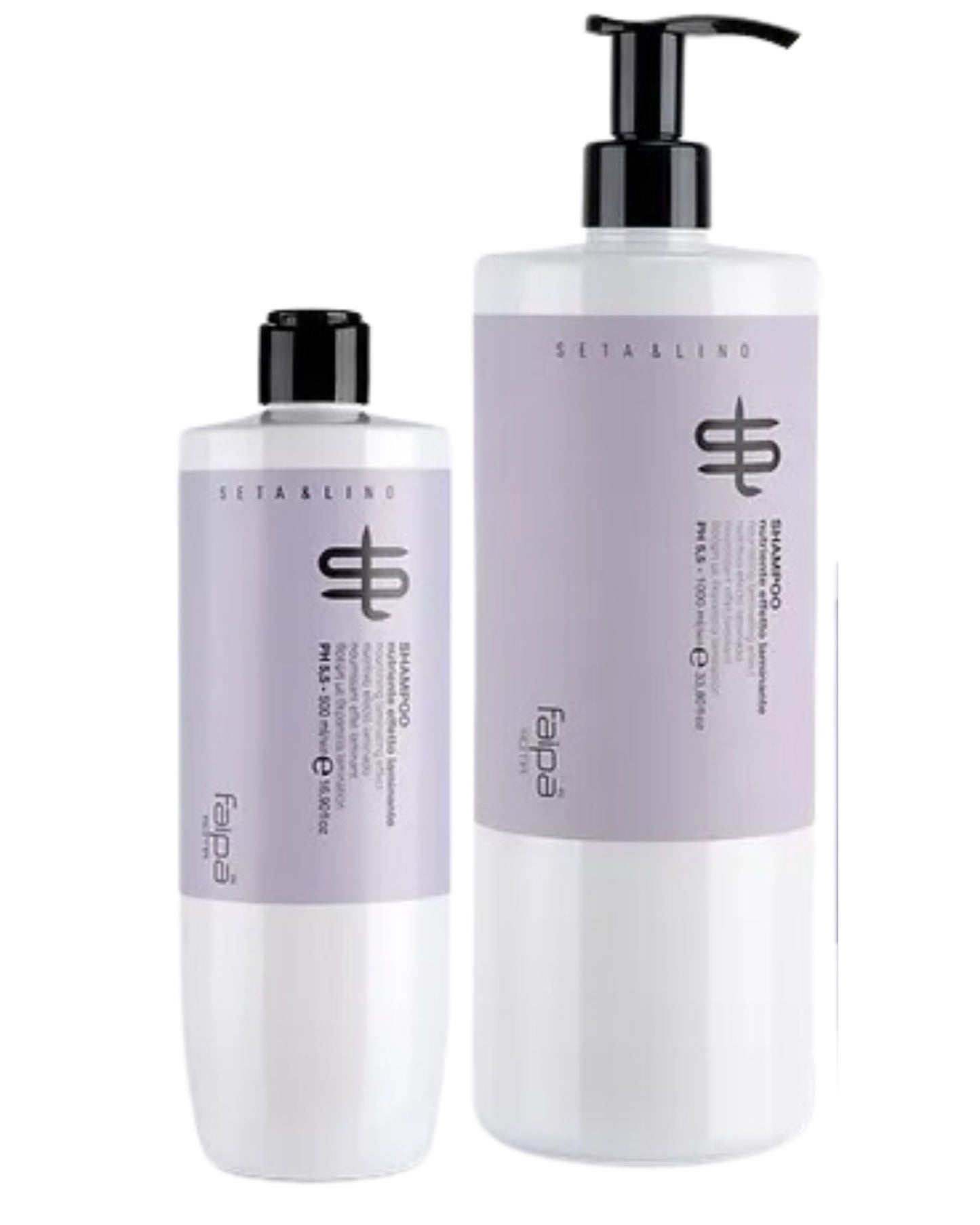 Shampoo Faipa Seta & Lino 500ml e 1lt