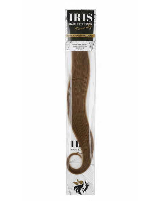 Extension Cheratina IRIS Trendy - Capelli 100% Naturali - 50/55 cm (25 Ciocche)