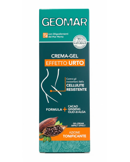 Geomar Crema-Gel Effetto Urto - Anti-Cellulite Tonificante con Ingredienti Naturali