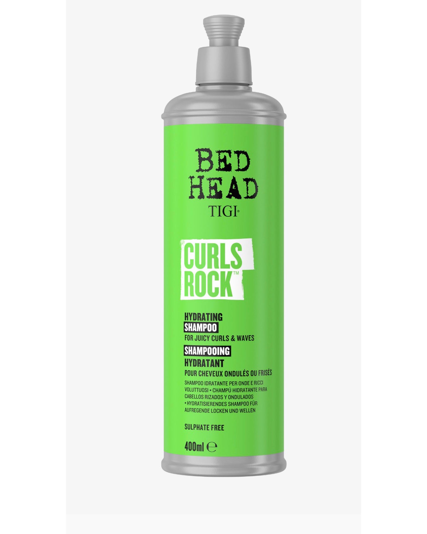 TIGI Bed Head Curls Rock™ – Shampoo Idratante per Ricci da Capogiro (400ml)