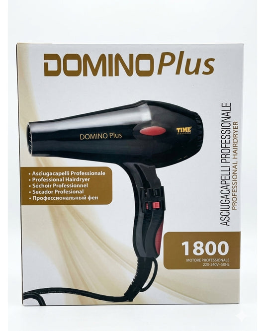 Asciugacapelli Professionale DOMINO Plus - 1800W | Motore AC ad Alta Potenza