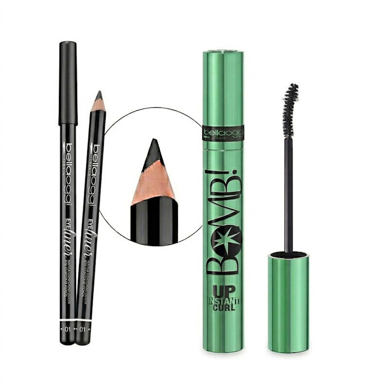 BELLA OGGI Bundle Bomb! UP Mascara + EyeLiner/EyeKajal