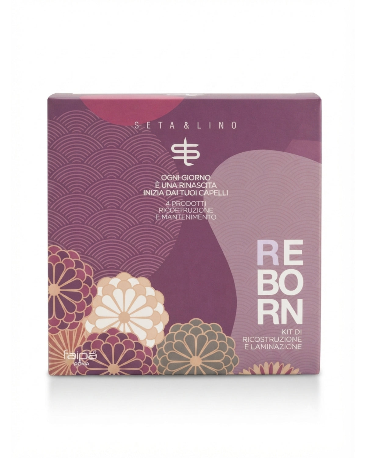 REBORN: Kit di Ricostruzione e Laminazione Capelli (4 Prodotti)